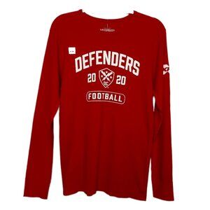 Washington DC Defenders Thermal Shirt Men's Various Szs XFL UFL Long Sleeve Red